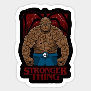 Stronger Thing Sticker